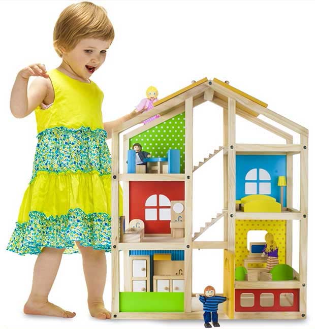 Imagination Generation Tall Townhome Dollhouse